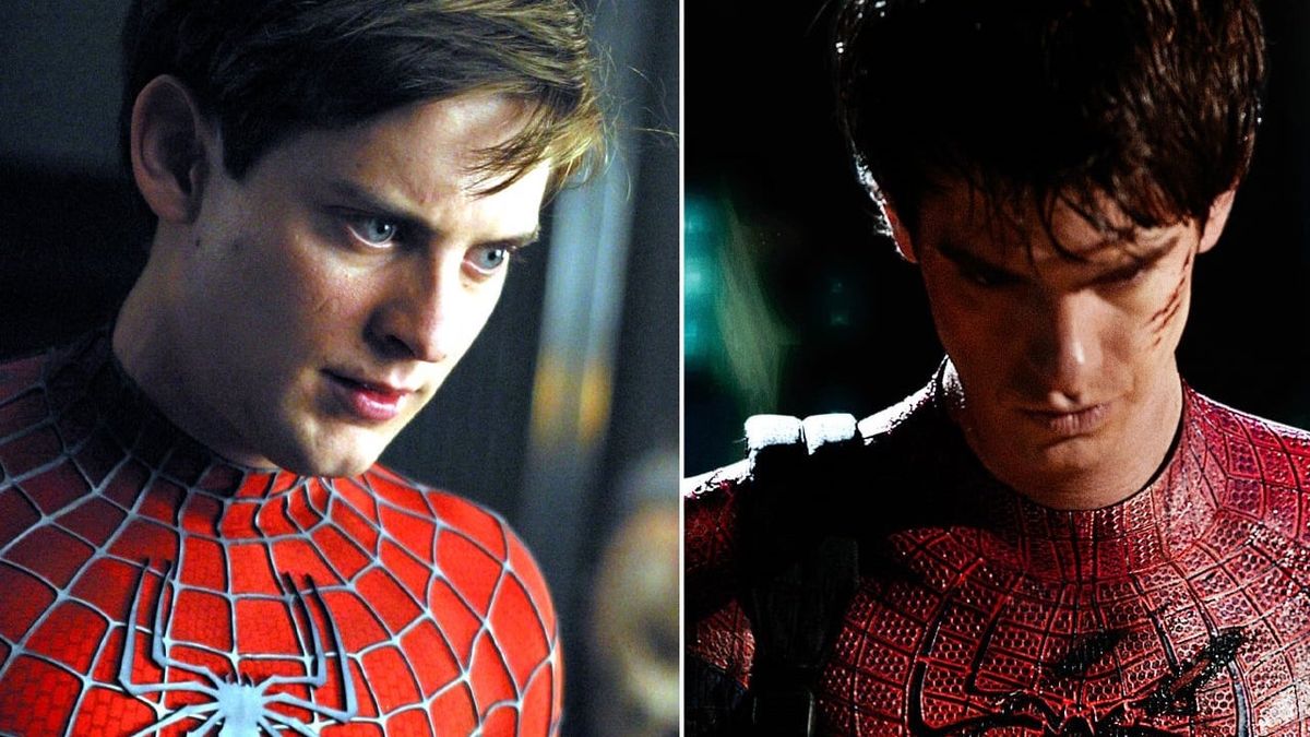 Tobey Maguire and Andrew Garfield