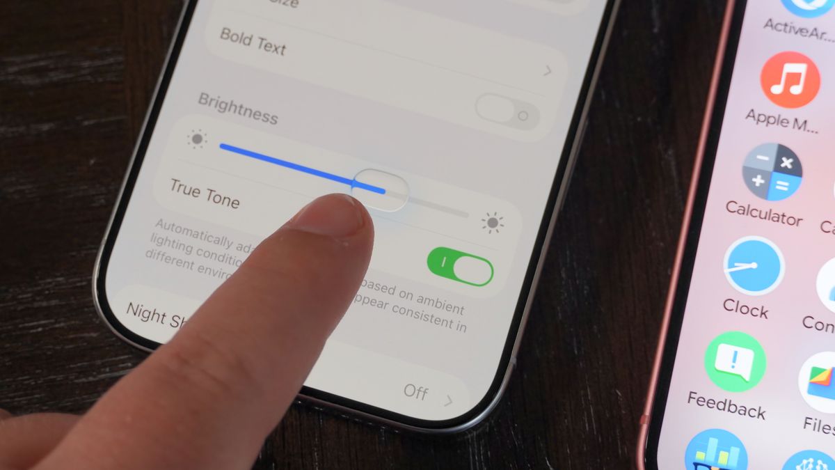 A comparison of UI sliders in iOS 16's Liquid Glass and Android 16's Material 3 Expressive.