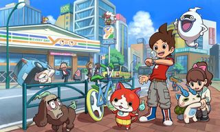 Nintendo of Europe on X: What's this?! Get a chance at befriending  legendary Yo-kai heroes from a bygone era with the Promise Pie in #YOKAIWATCH  3!  / X