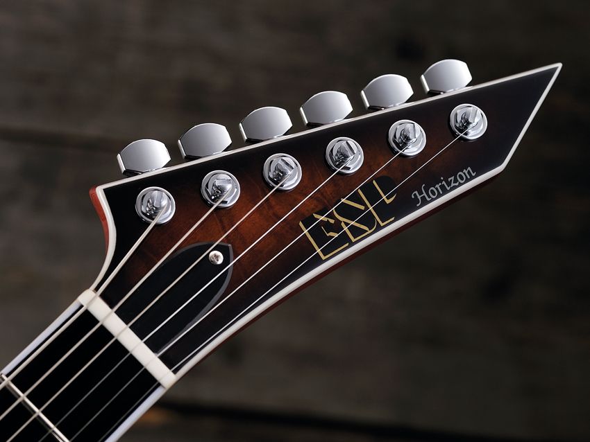 Some may find the headstock a bit crowded.