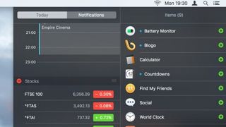Overhaul the Today view in Mac OS X