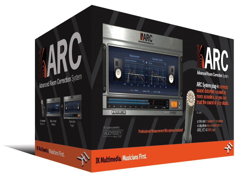 The ARC System comes with a mic and software