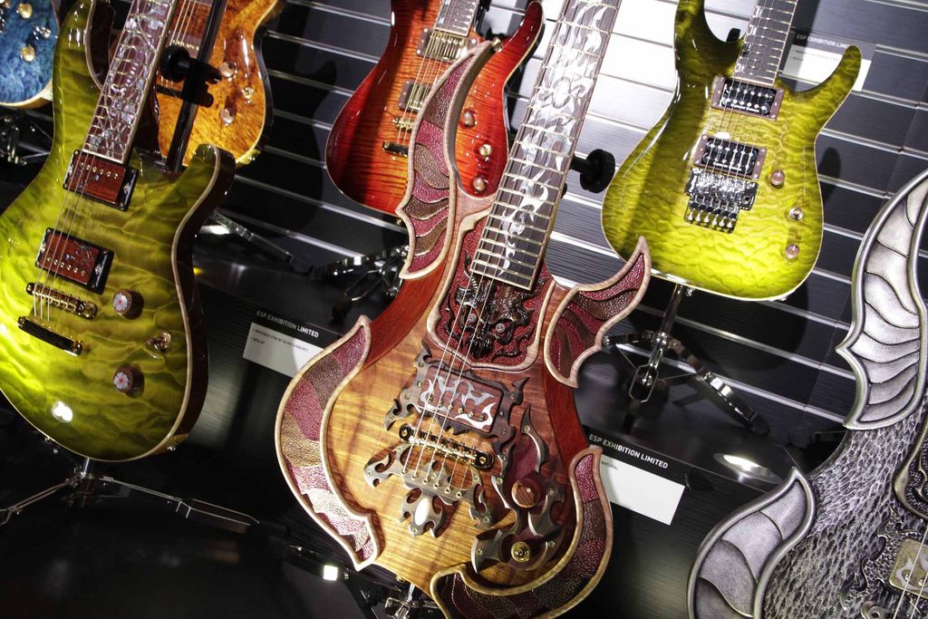 50 of the most outrageous, beautiful and downright expensive guitars of