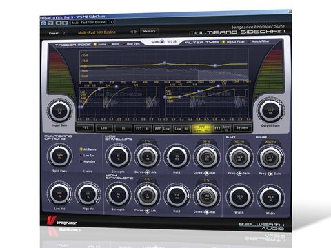Multiband Sidechain: works in dual- and single-band modes.