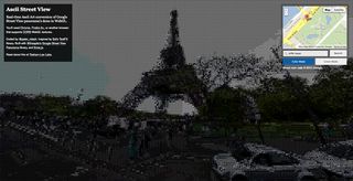 ASCII Google Street View: Eiffel