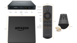 Amazon Fire TV dimensions