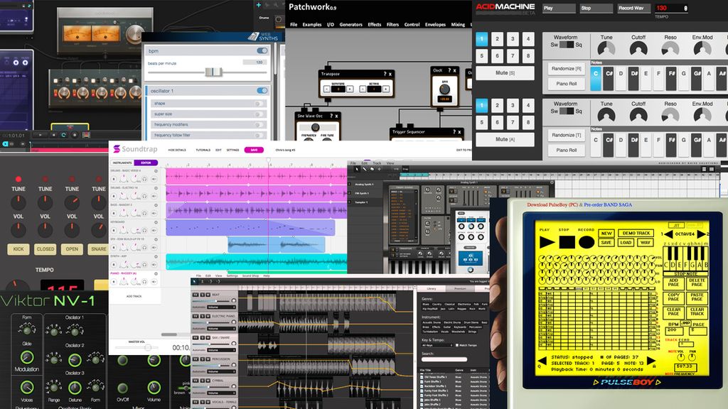 10 of the best ways to make music in your web browser MusicRadar