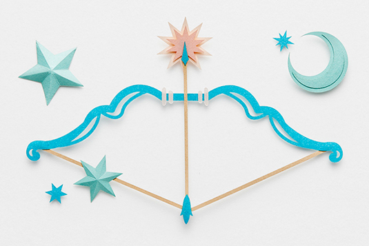 astrology paper art