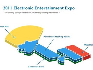 E3 2011: thousands of exhibitors crammed into la's cavernous convention centre