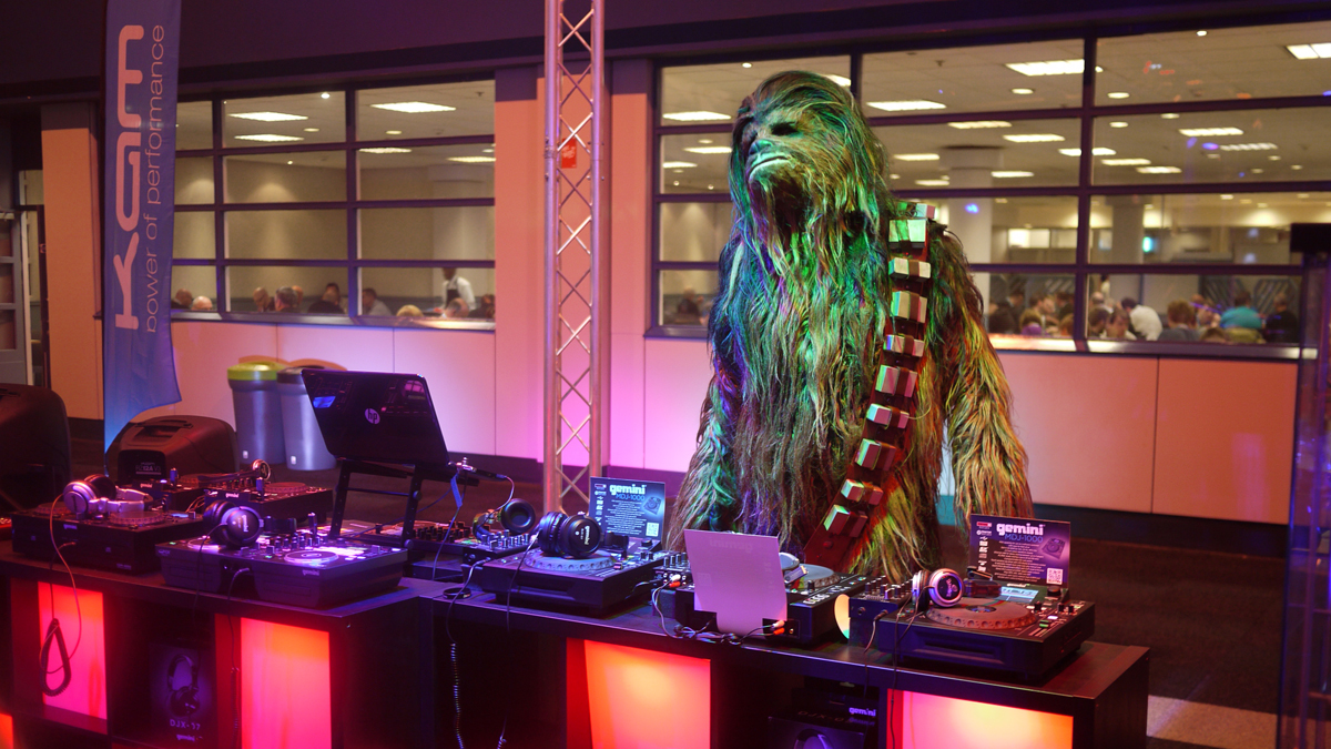 Chewbacca on the decks