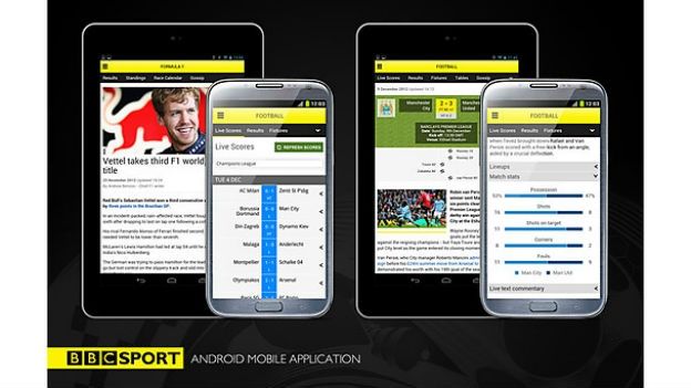 BBC Sport Launches Android App | T3