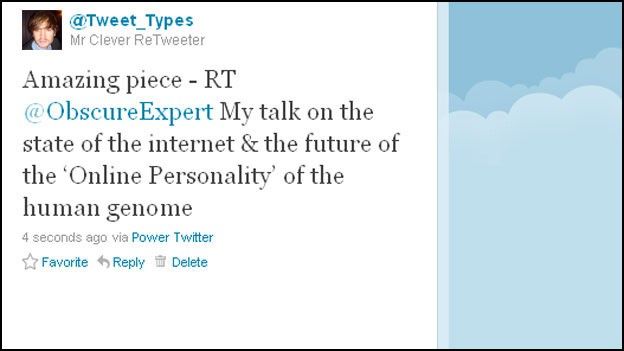 Mr Clever Retweeter