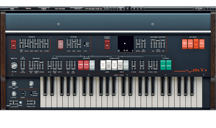 V+'s wicked analogue effects are tucked away behind the revolving front panel controls