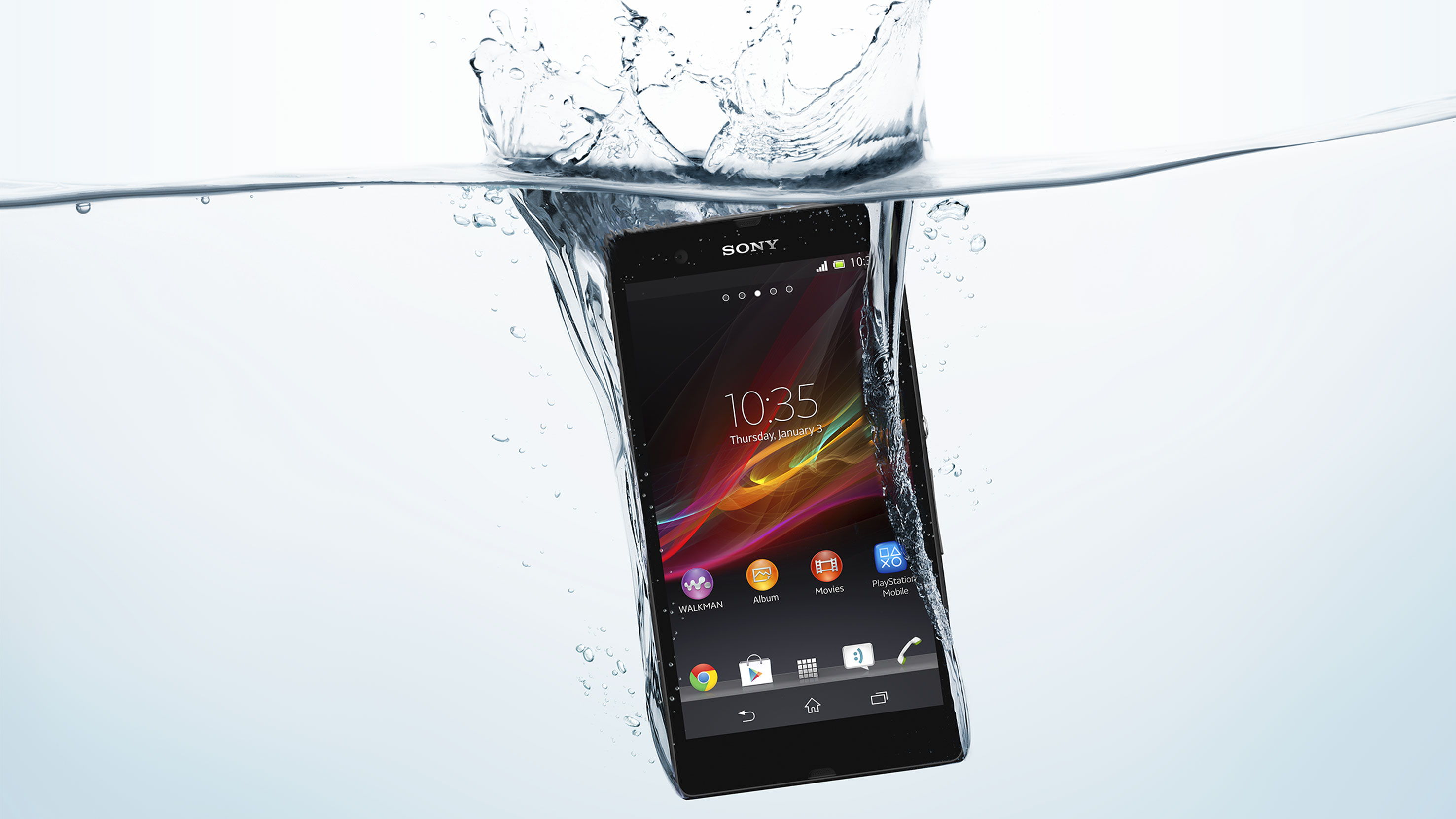 Xperia Z water