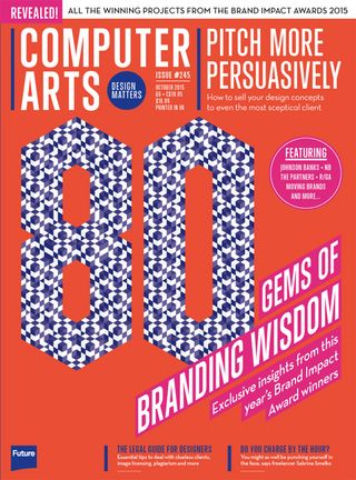 Computer Arts issue 245 - a branding special - is on sale now