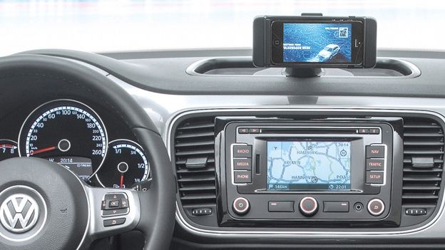 Volkswagen iBeetle with iPhone integration