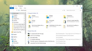 Windows 10 File Explorer