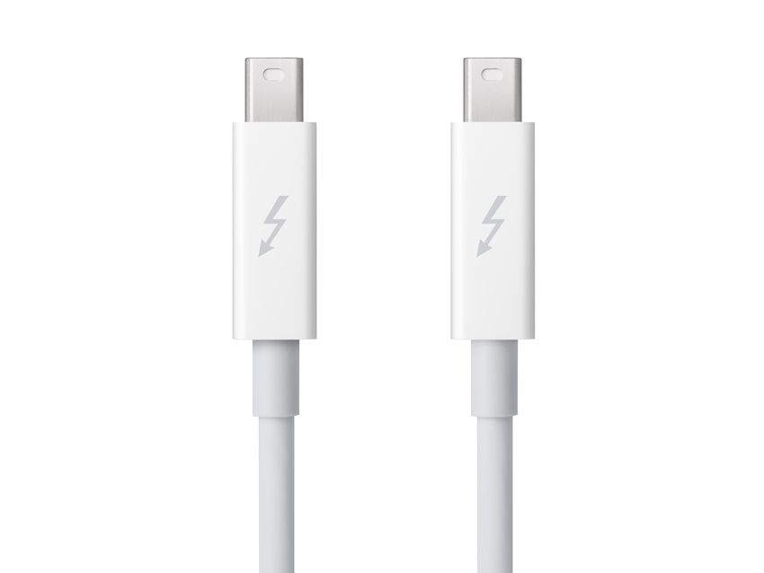 A Thunderbolt cable. Exciting, eh?