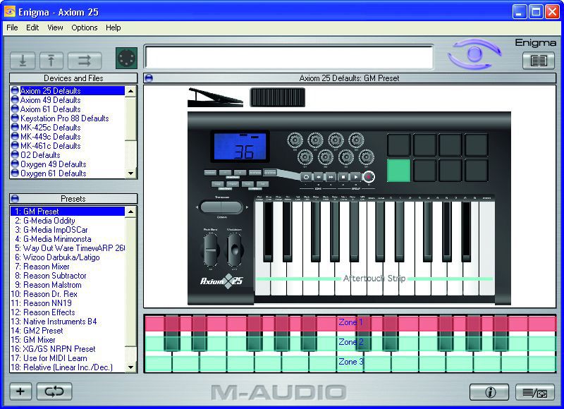The software with both keyboards is a breeze.