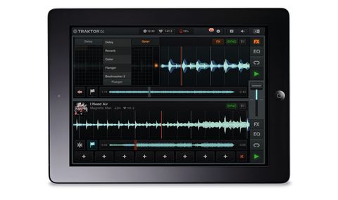 The main mixing interface is very well designed, utilising well-established gestures to make the most of your iPad's touchscreen