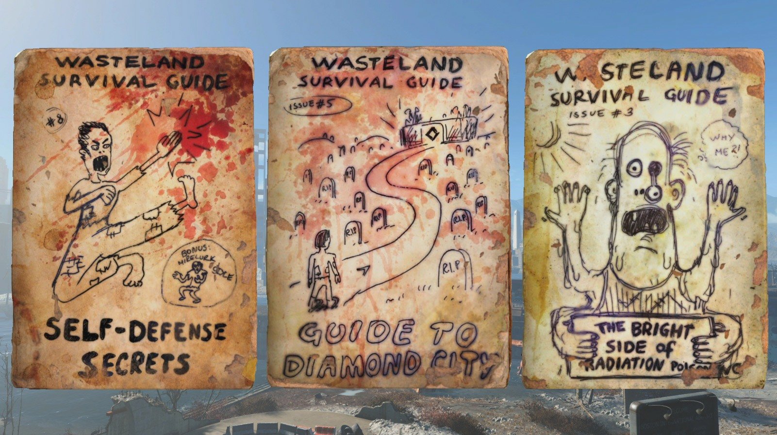 Fallout 4 Wasteland Survival Guide - Fallout 4 Comic Book and Magazine