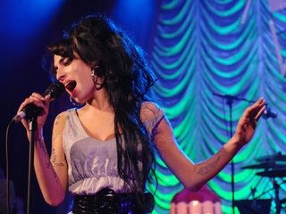 Amy Winehouse performing in London in 2007.