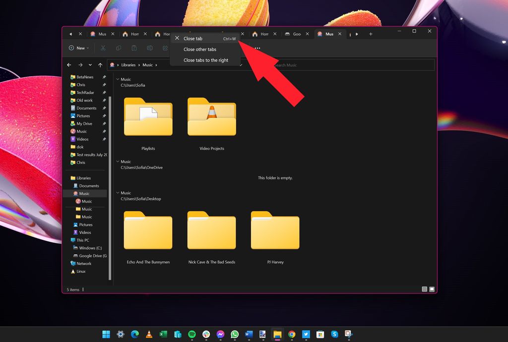 How To Use File Explorer s New Tabs In Windows 11 s New Update TechRadar