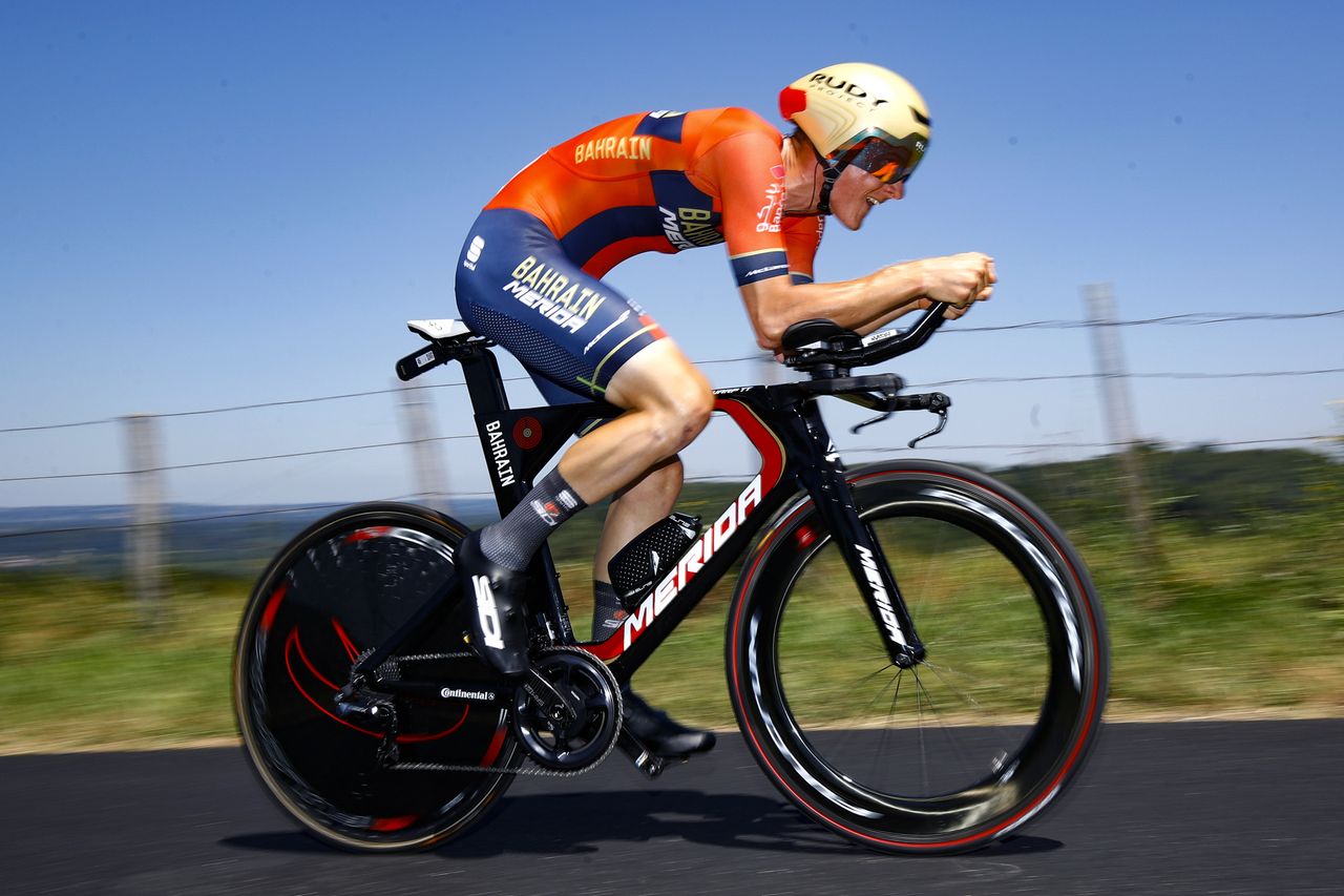 Matej Mohorič put in a fast time in Pau