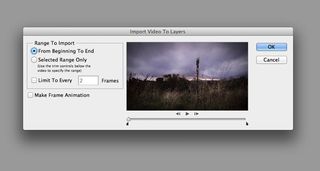 Use Photoshop’s import video frames function to distribute frames to layers