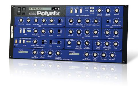 By virtue of its one-screen interface and sensible layout, the Polysix RE is easier to use than its plug-in counterpart