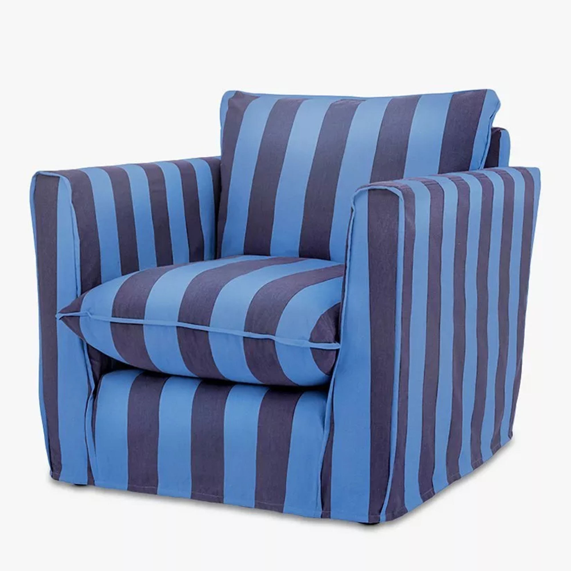John Lewis x Sophie Conran Cocobella Armchair, Coastal Stripe