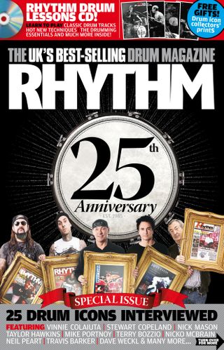 Rhythm 25th anniversary cover