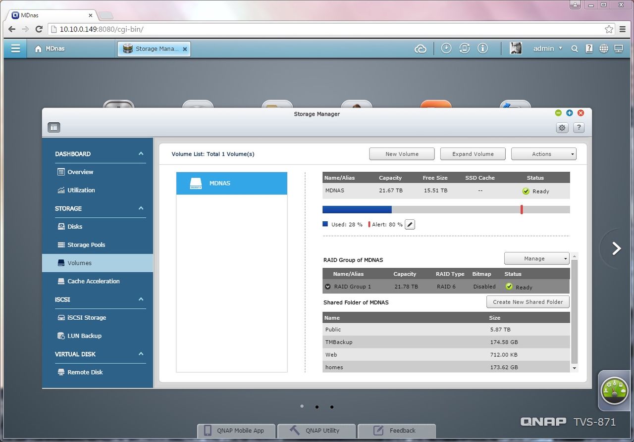 Qnap Tvs 871 Ui 3