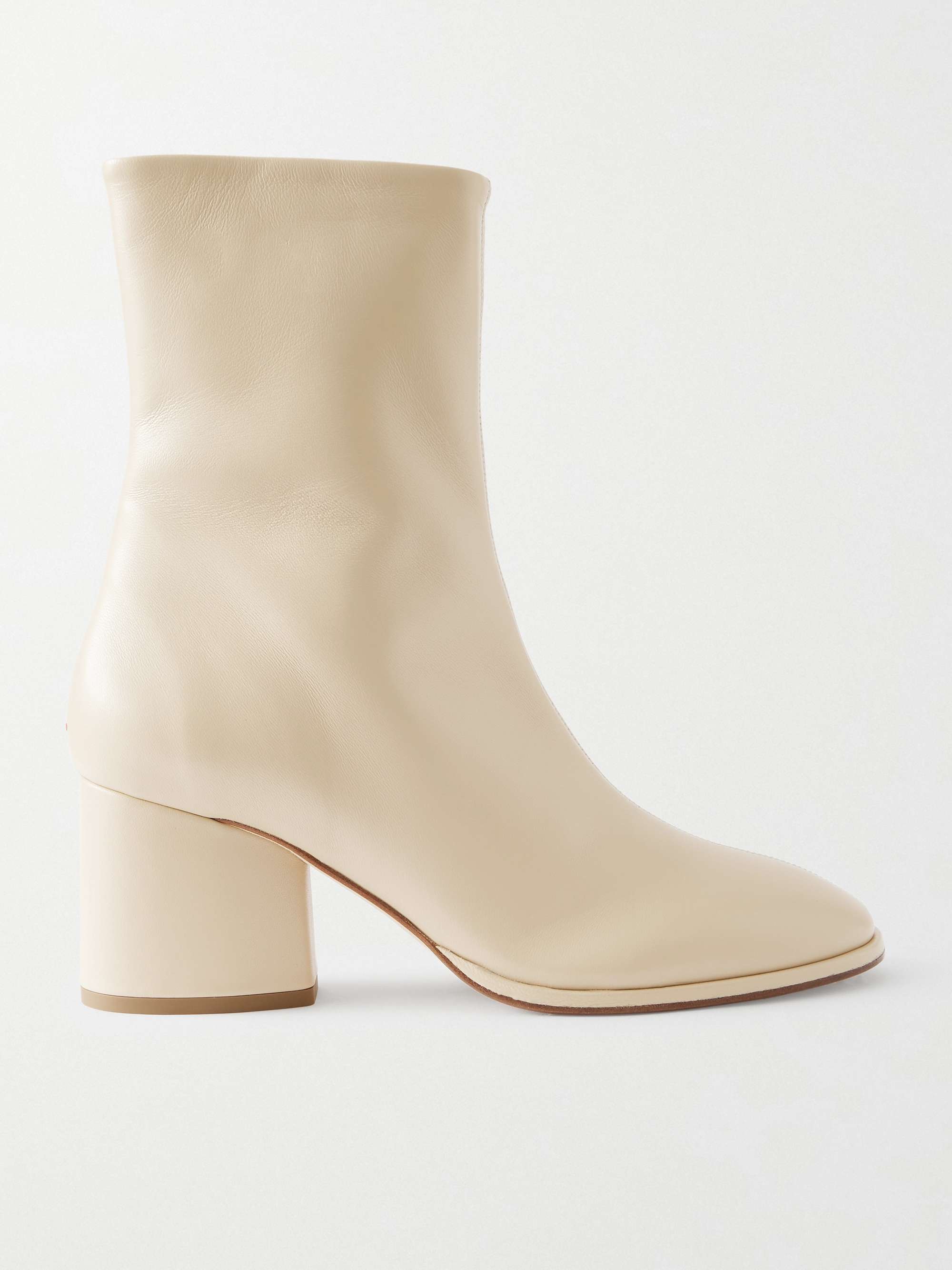 Ayla Leather Ankle Boots