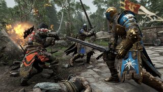 For Honor Screen Harrowgate OvercastSamuraiBadOdds E3 150615 4pmPST 1434397094