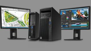 HP workstations and displays