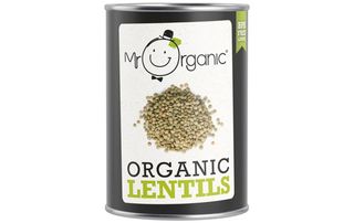 Mr Organic tinned lentils