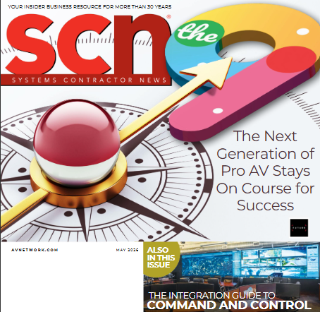 The cover to the SCN May issue, featuring The Nine.