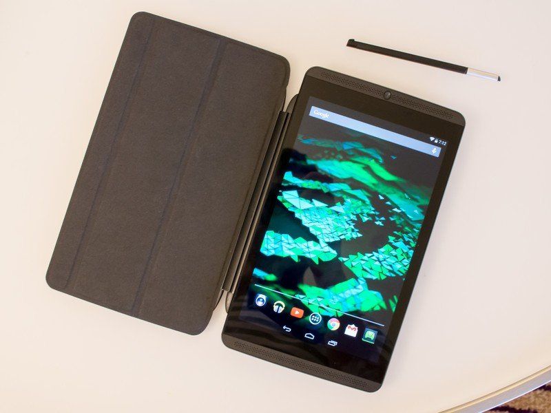 NVIDIA Shield Tablet with cover