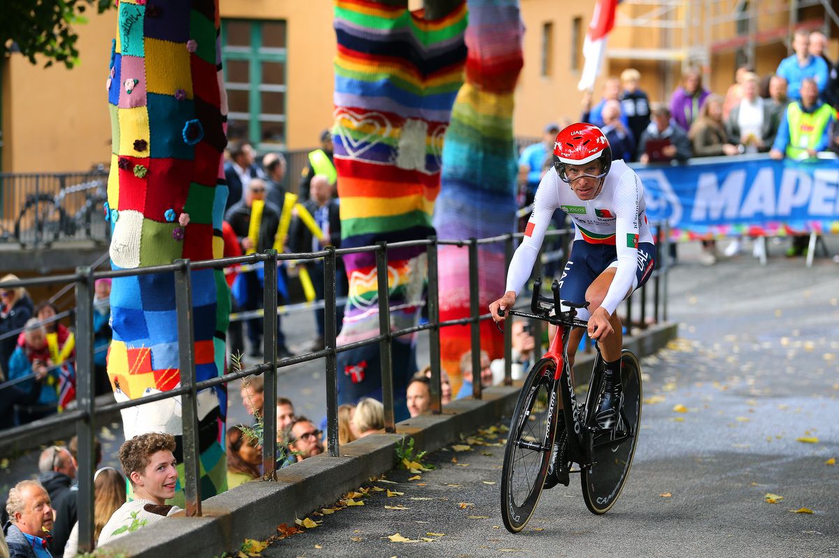 There was plenty of yarn bombing done at the base of Mt Fl&oslash;yen