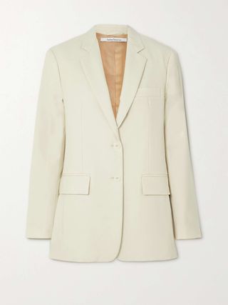 + Net Sustain Oversized Merino Wool Blazer