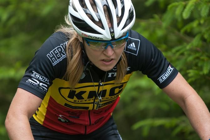 The Belgian female stage winner Githa Michiels