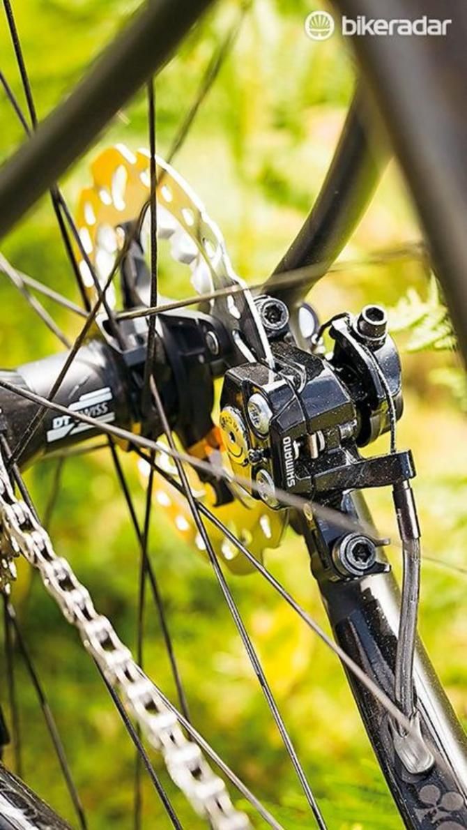Shimano's mechanical disc brakes have 'Ice' rotors