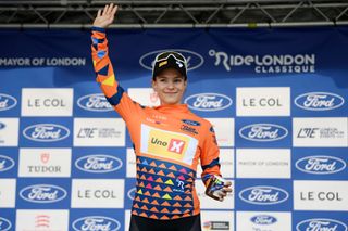 RideLondon Classique 2024: Rebecca Koerner dons the QOM leader's jersey after stage 1