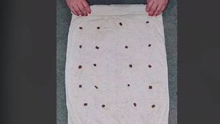 towel diy snuffle mat