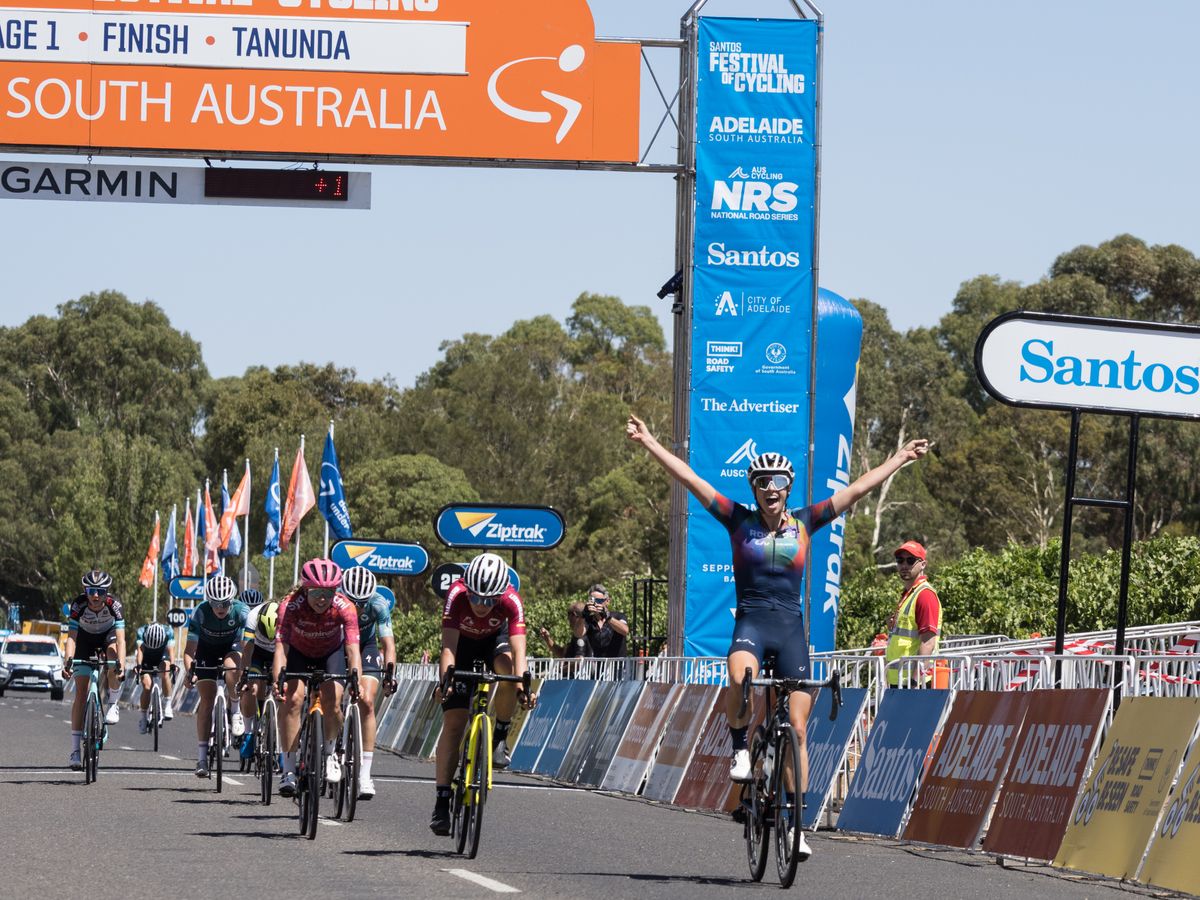 Peta Mullens wins Santos Festival of Cycling stage 1 Cyclingnews