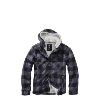 Gifts for metalheads: Brandit Men's Lumberjacket Hooded Jacket