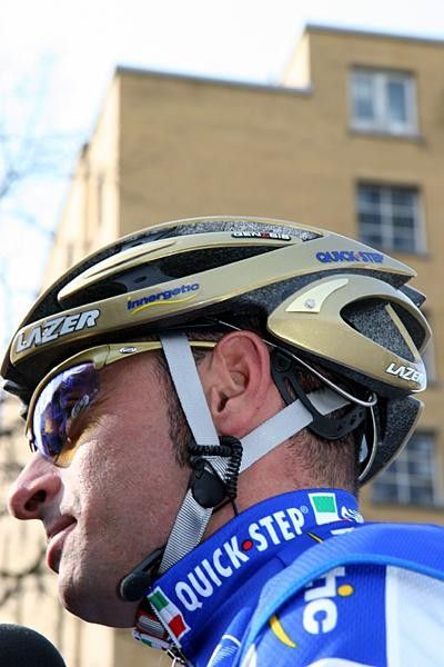 Paolo Bettini (Quick.Step-Innergetic) is back in top form after a bad early season crash.