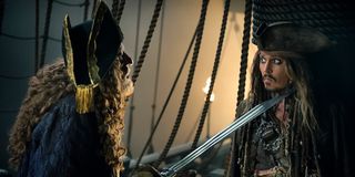 Pirates of the Caribbean: Dead Men Tell No Tales Barbossa v Sparrow
