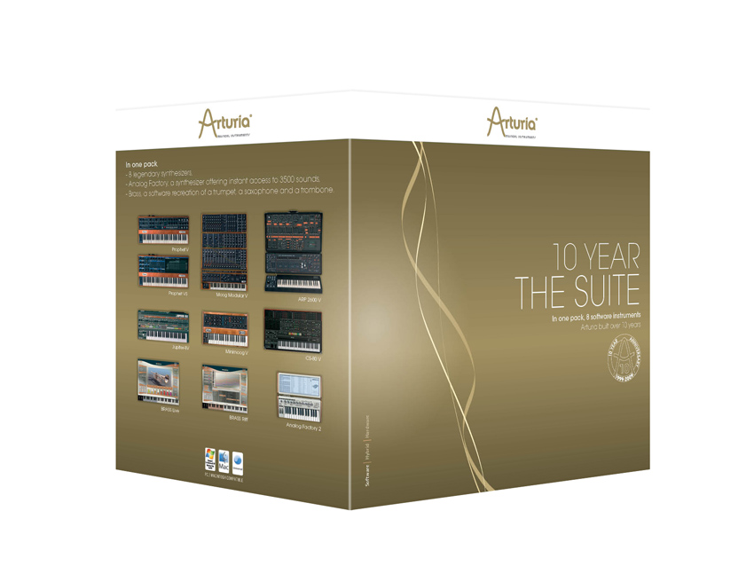 A suite deal: Arturia is offering customers a bulging greatest hits package.